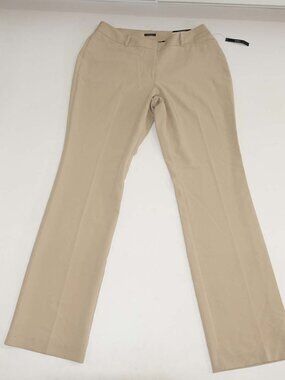 Worthington Women's Curvy Fit Perfect Trouser Pants Size 12 Long NWT Sesame 12L